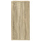 vidaXL Sideboard Sonoma Oak 79x38x80 cm Engineered Wood