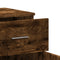 vidaXL Sideboard Smoked Oak 79x38x80 cm Engineered Wood
