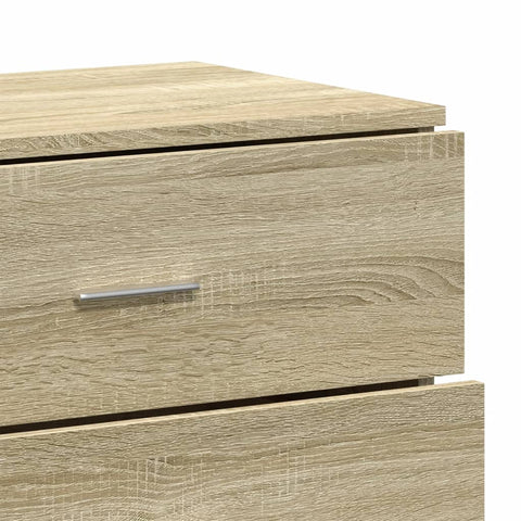 vidaXL Sideboard Sonoma Oak 60x39x80 cm Engineered Wood