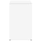 vidaXL Side Table White 50x30x50 cm Engineered Wood