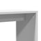 vidaXL Side Table White 50x30x50 cm Engineered Wood
