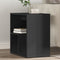 vidaXL Side Table Black 50x30x50 cm Engineered Wood