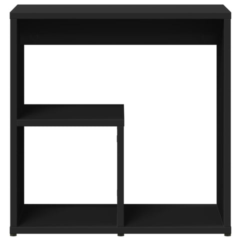 vidaXL Side Tables 2 pcs Black 50x30x50 cm Engineered Wood