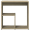 vidaXL Side Tables 2 pcs Sonoma Oak 50x30x50 cm Engineered Wood