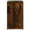 vidaXL Side Tables 2 pcs Smoked Oak 50x30x50 cm Engineered Wood