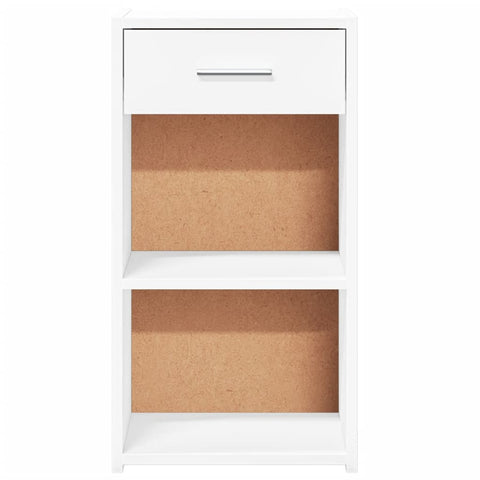 vidaXL Bedside Cabinets 2 pcs White 35x34x65 cm Engineered Wood