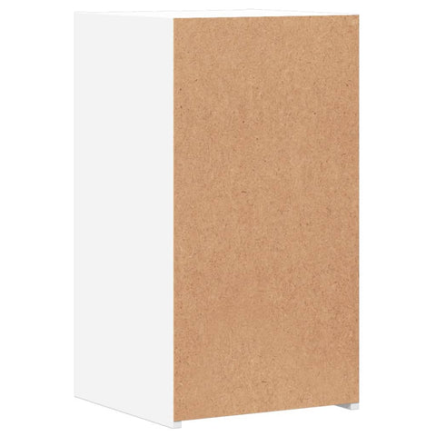 vidaXL Bedside Cabinets 2 pcs White 35x34x65 cm Engineered Wood