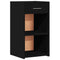 vidaXL Bedside Cabinets 2 pcs Black 35x34x65 cm Engineered Wood