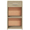 vidaXL Bedside Cabinets 2 pcs Sonoma Oak 35x34x65 cm Engineered Wood