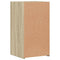 vidaXL Bedside Cabinets 2 pcs Sonoma Oak 35x34x65 cm Engineered Wood