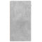 vidaXL Bedside Cabinets 2 pcs Concrete Grey 35x34x65 cm Engineered Wood