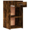 vidaXL Bedside Cabinets 2 pcs Smoked Oak 35x34x65 cm Engineered Wood