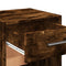 vidaXL Bedside Cabinets 2 pcs Smoked Oak 35x34x65 cm Engineered Wood
