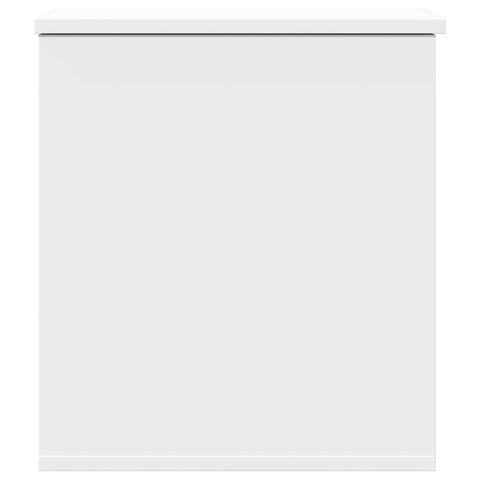 vidaXL Storage Box White 40x42x46 cm Engineered Wood
