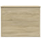 vidaXL Storage Box Sonoma Oak 60x42x46 cm Engineered Wood