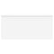 vidaXL Storage Box White 100x42x46 cm Engineered Wood