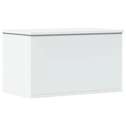 vidaXL Storage Box White 60x35x35 cm Engineered Wood