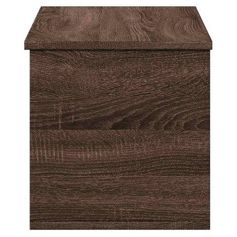 vidaXL Storage Box Brown Oak 90x35x35 cm Engineered Wood