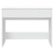 vidaXL Dressing Table with Mirror White 100x45x76 cm