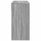 vidaXL Dressing Table with Mirror Grey Sonoma 80x39x80 cm