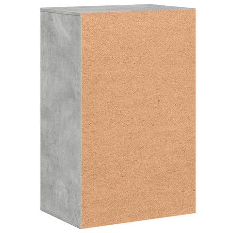 vidaXL Storage Cabinet Concrete Grey 56.5x39x90 cm Engineered Wood