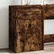 vidaXL Storage Cabinet Smoked Oak 56.5x39x90 cm Engineered Wood