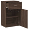 vidaXL Storage Cabinet Brown Oak 56.5x39x90 cm Engineered Wood