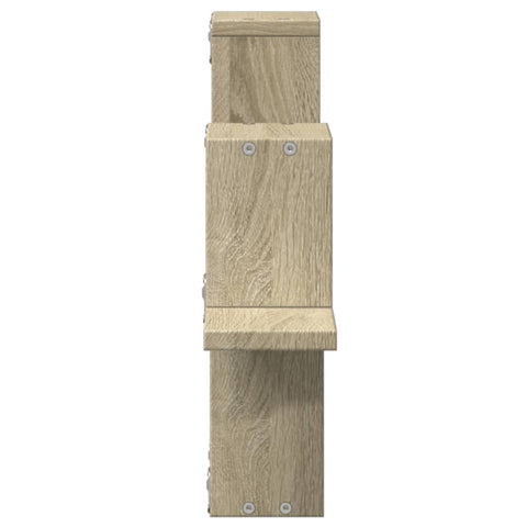 vidaXL Wall Shelf Sonoma Oak 104.5x10x43 cm Engineered Wood