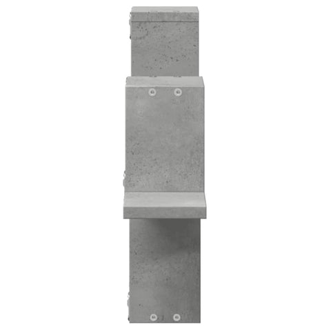 vidaXL Wall Shelf Concrete Grey 104.5x10x43 cm Engineered Wood