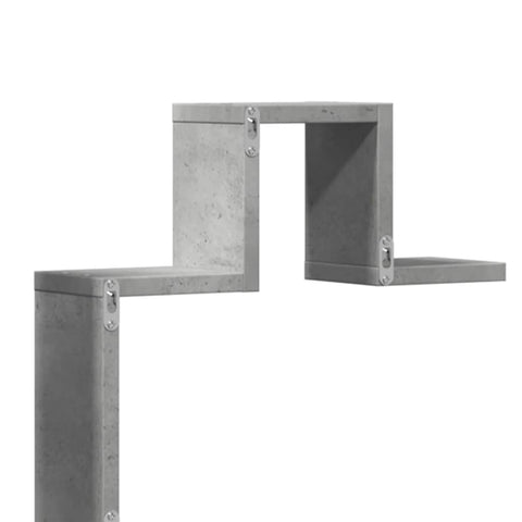 vidaXL Wall Shelf Concrete Grey 104.5x10x43 cm Engineered Wood