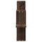 vidaXL Wall Shelf Brown Oak 104.5x10x43 cm Engineered Wood