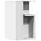 vidaXL Side Table White 35x35x60 cm Engineered Wood