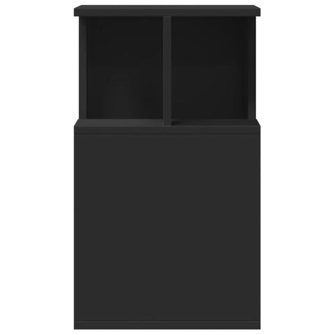 vidaXL Side Table Black 35x35x60 cm Engineered Wood