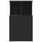 vidaXL Side Table Black 35x35x60 cm Engineered Wood