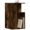 vidaXL Side Table Smoked Oak 35x35x60 cm Engineered Wood