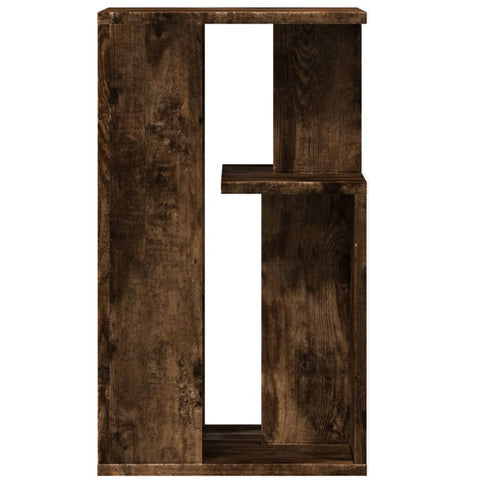 vidaXL Side Table Smoked Oak 35x35x60 cm Engineered Wood