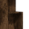 vidaXL Side Table Smoked Oak 35x35x60 cm Engineered Wood