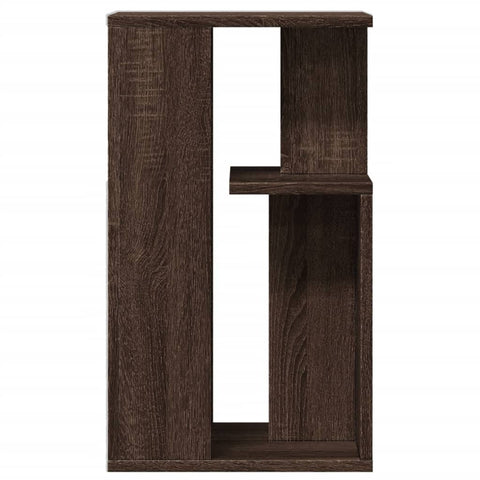 vidaXL Side Table Brown Oak 35x35x60 cm Engineered Wood