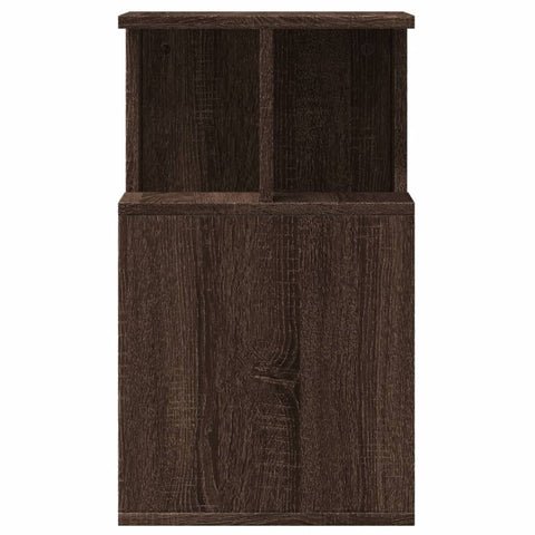 vidaXL Side Table Brown Oak 35x35x60 cm Engineered Wood