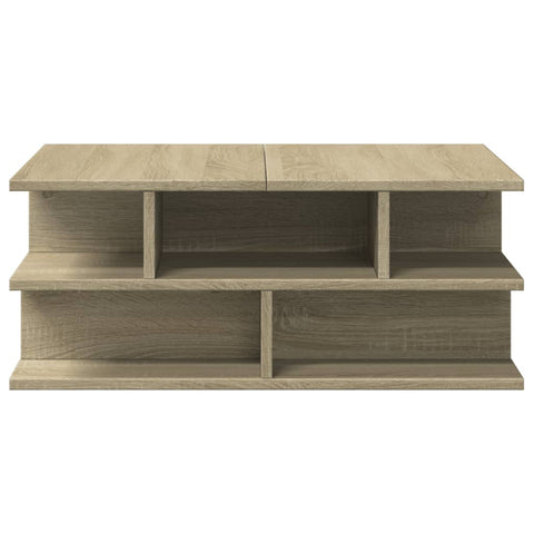 vidaXL Coffee Table Sonoma Oak 70x70x29 cm Engineered Wood