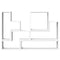 vidaXL Wall Shelf White 96x12x64 cm Engineered Wood