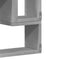 vidaXL Wall Shelf Concrete Grey 96x12x64 cm Engineered Wood