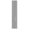 vidaXL Wall Shelf Grey Sonoma 96x12x64 cm Engineered Wood