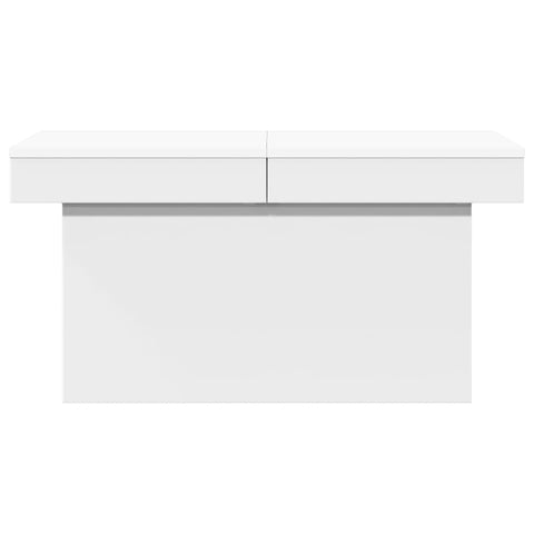 vidaXL Coffee Table White 80x55x40 cm Engineered Wood