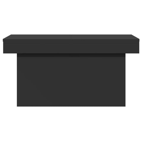 vidaXL Coffee Table Black 80x55x40 cm Engineered Wood