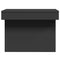 vidaXL Coffee Table Black 80x55x40 cm Engineered Wood