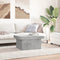 vidaXL Coffee Table Concrete Grey 80x55x40 cm Engineered Wood