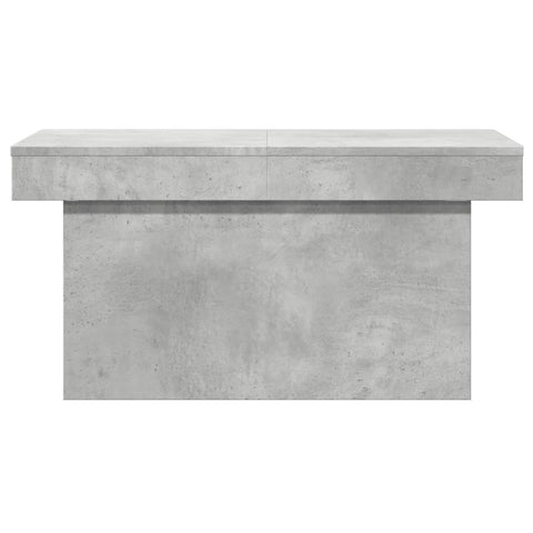 vidaXL Coffee Table Concrete Grey 80x55x40 cm Engineered Wood