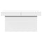 vidaXL Coffee Table White 100x55x40 cm Engineered Wood