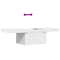 vidaXL Coffee Table White 100x55x40 cm Engineered Wood